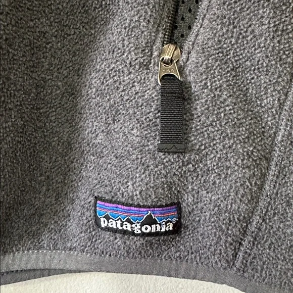 Patagonia Synchilla Fleece Vest Men’s Large Gray Full Zip EUC - Picture 5 of 5
